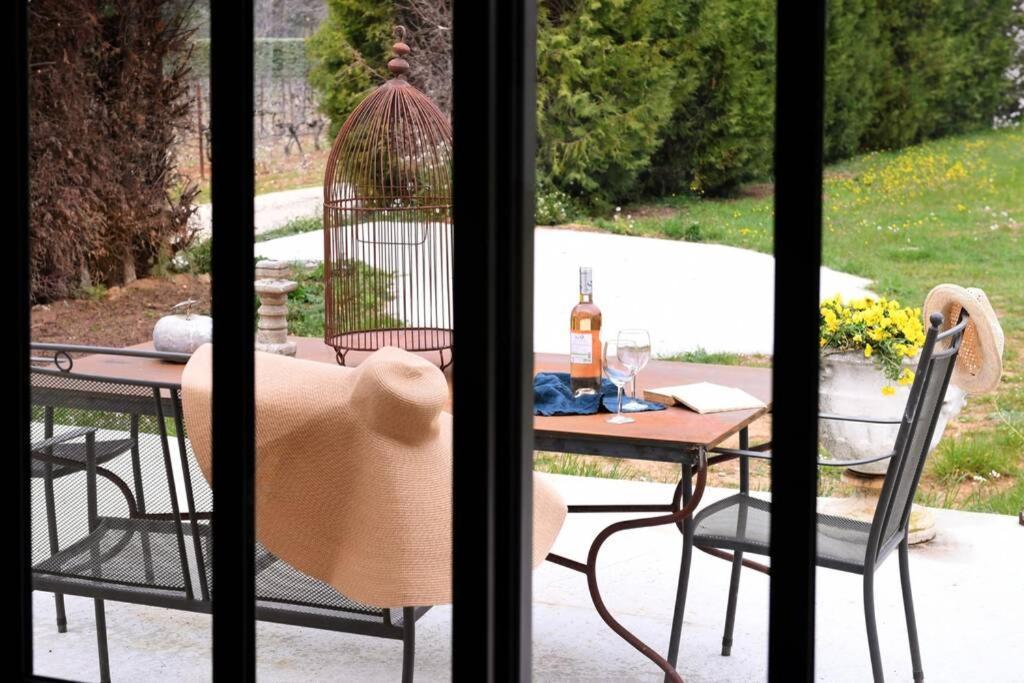 Le Galinie Chic'Art. Un Bel Atelier Avec Piscine Villa Carpentras Luaran gambar